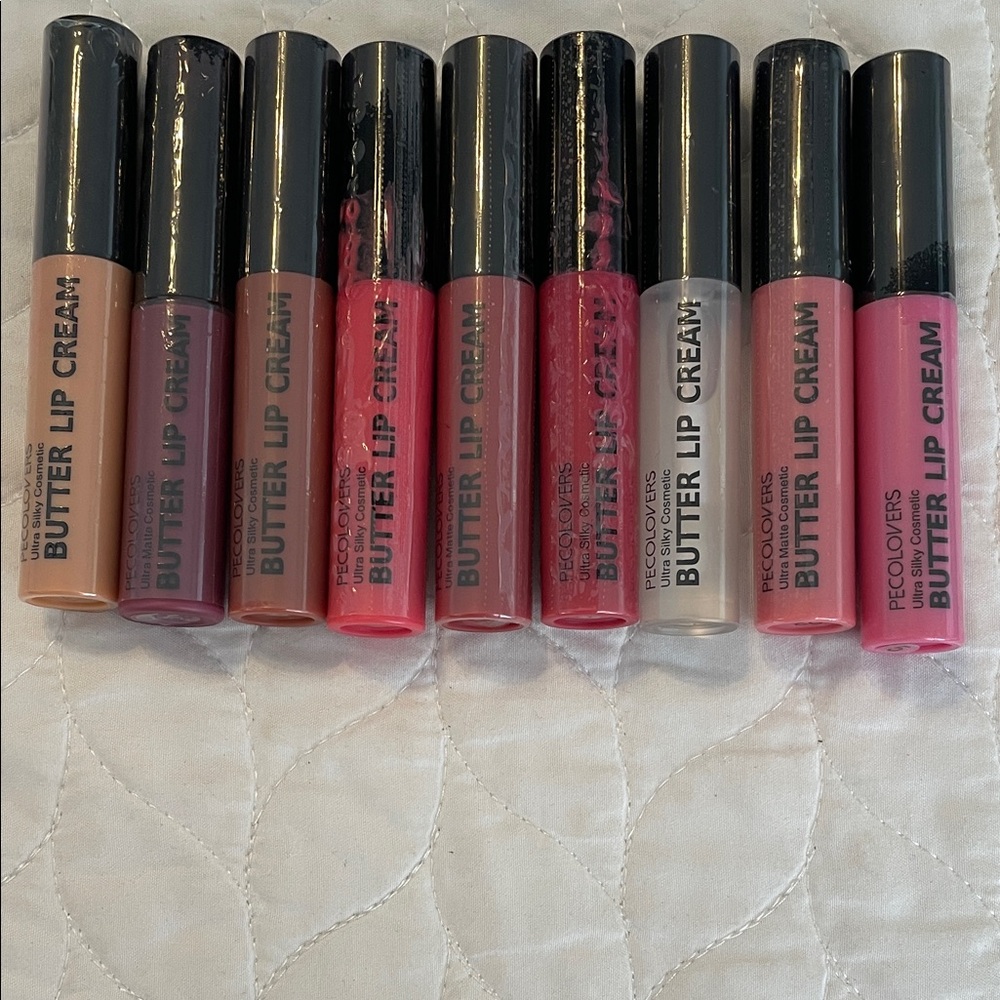 Butter Lip Cream Collection - Vibrant Pink and Nude Tones